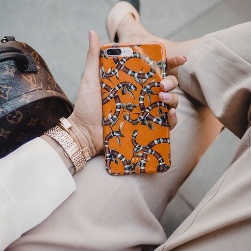 Bitter Apricot - Snake Samsung Galaxy Note 10 Case 11