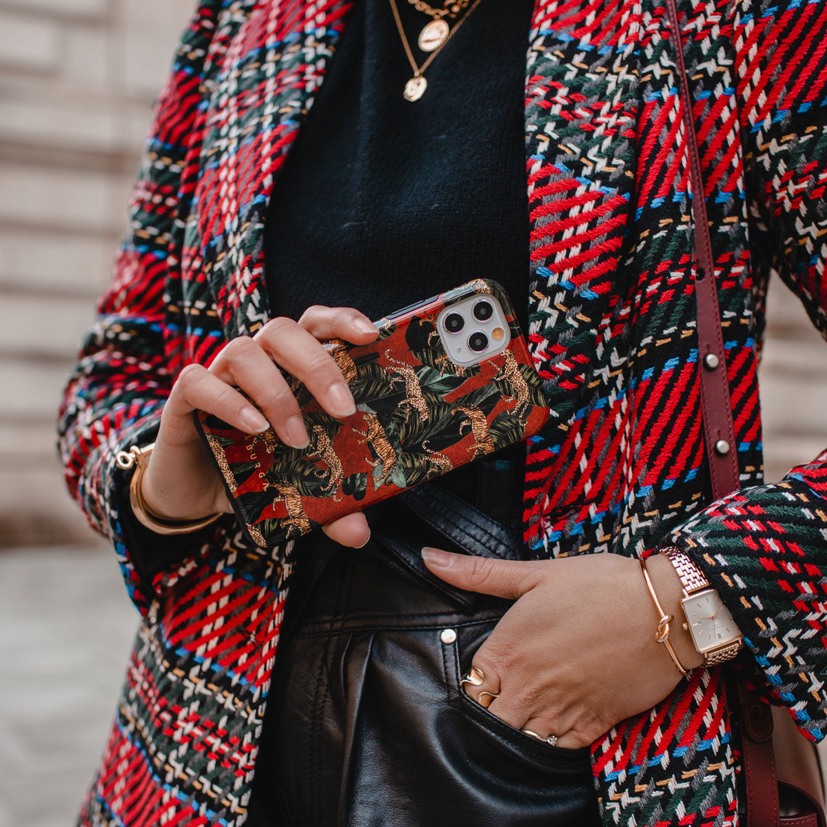 Morning Commute - Designer iPhone 14 Pro Max Case | BURGA