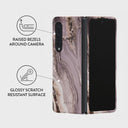 Golden Taupe - Fashion Samsung Galaxy Z Fold 4 Case 3