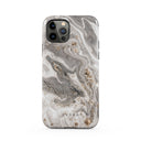 Snowstorm - Grey Marble iPhone 12 Pro Case