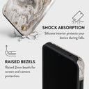 Snowstorm - Grey Marble Samsung Galaxy A34 Case 4