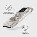 Snowstorm - Grey Marble Xiaomi 13 Case 3