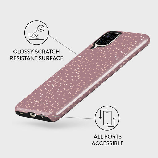 Hot Cocoa - Spotted Samsung Galaxy A12 4G Case 7
