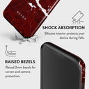 Iconic Red Ruby - Marble iPhone 12 Case 8