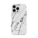 Satin White - Marble iPhone 14 Pro Max Case 5