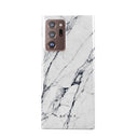 Satin White - Marble Samsung Galaxy Note 20 Ultra 4G / 5G Case 1