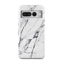 Satin White - Marble Google Pixel 7 Pro Case
