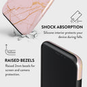 Peachy Gold - Pink Marble iPhone 11 Case 8