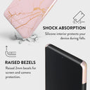 Peachy Gold - Pink Marble Samsung Galaxy A52 / A52S 4G / 5G Case 8