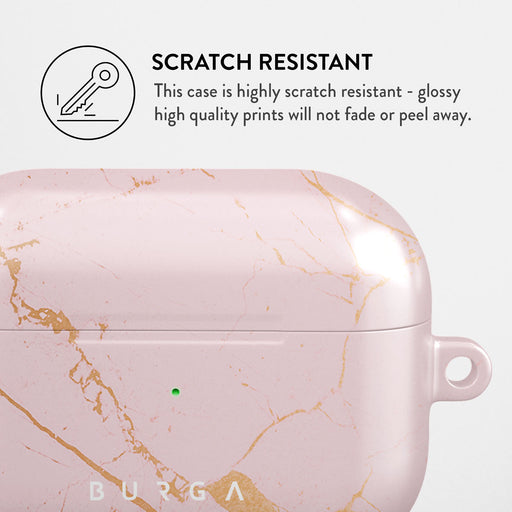 Peachy Gold - Pink Marble AirPods Pro Case 4