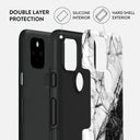 Fatal Contradiction - Black & White Marble Google Pixel 5 Case 6