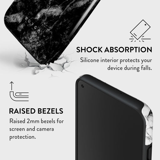 Fatal Contradiction - Black & White Marble Google Pixel 5 Case 8