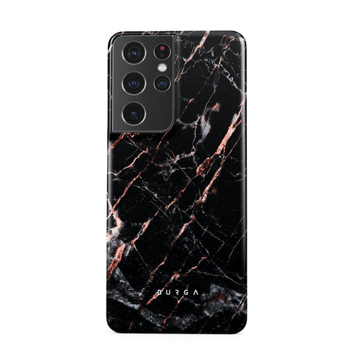 Rose Gold Marble - Samsung Galaxy S21 Ultra Case 1