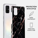 Rose Gold Marble - Samsung Galaxy A71 4G Case 2