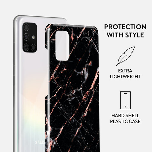 Rose Gold Marble - Samsung Galaxy A71 4G Case 2