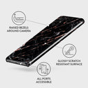 Rose Gold Marble - Samsung Galaxy A71 4G Case 3