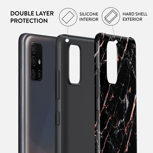 Rose Gold Marble - Samsung Galaxy A51 4G Case 6