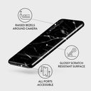 Noir Origin - Black Marble Huawei P20 Case 3