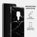 Noir Origin - Black Marble Huawei Mate 20 Case 2