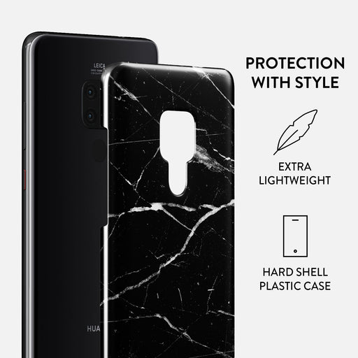 Noir Origin - Black Marble Huawei Mate 20 Case 2