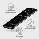 Noir Origin - Black Marble Huawei Mate 20 Pro Case 3