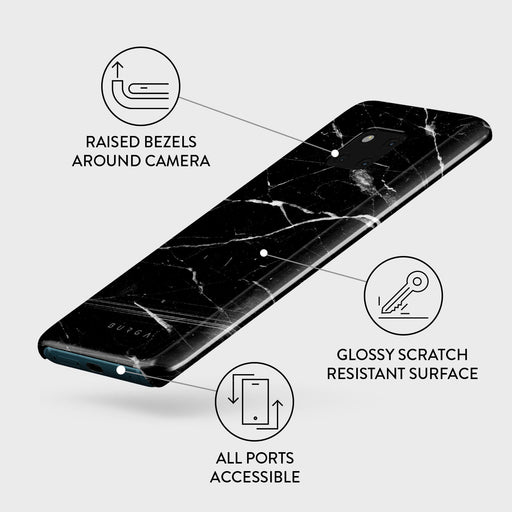 Noir Origin - Black Marble Huawei Mate 20 Pro Case 3