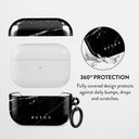 Noir Origin - Black Marble AirPods Pro Case 2