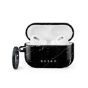 Noir Origin - Black Marble AirPods Pro 2 Case 1