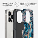 Mystic River - Blue Marble iPhone 14 Pro Case 6