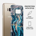 Mystic River - Blue Marble Samsung Galaxy S8 Case 2