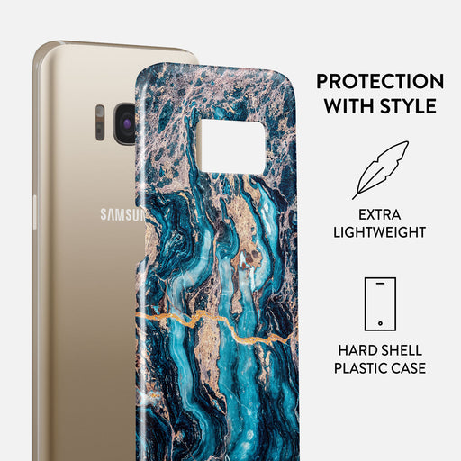 Mystic River - Blue Marble Samsung Galaxy S8 Case 2