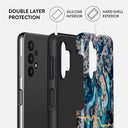 Mystic River - Blue Marble Samsung Galaxy A32 5G Case 2
