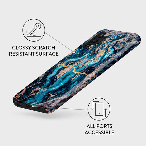 Mystic River - Blue Marble Samsung Galaxy A32 5G Case 3
