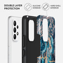 Mystic River - Blue Marble Samsung Galaxy A33 Case 2
