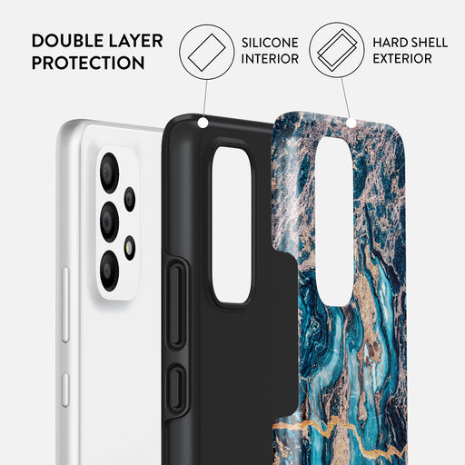 Mystic River - Blue Marble Samsung Galaxy A33 Case 2