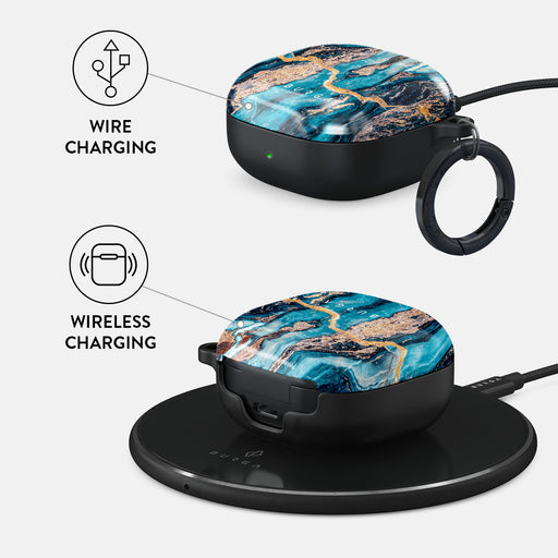 Mystic River - Blue Marble Samsung Galaxy Buds 2 Case 3