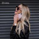 Peachy Gold - Pink Marble iPhone 11 Case 25