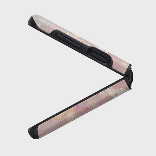 Golden Coral - Pink Samsung Galaxy Z Flip 3 Case 6