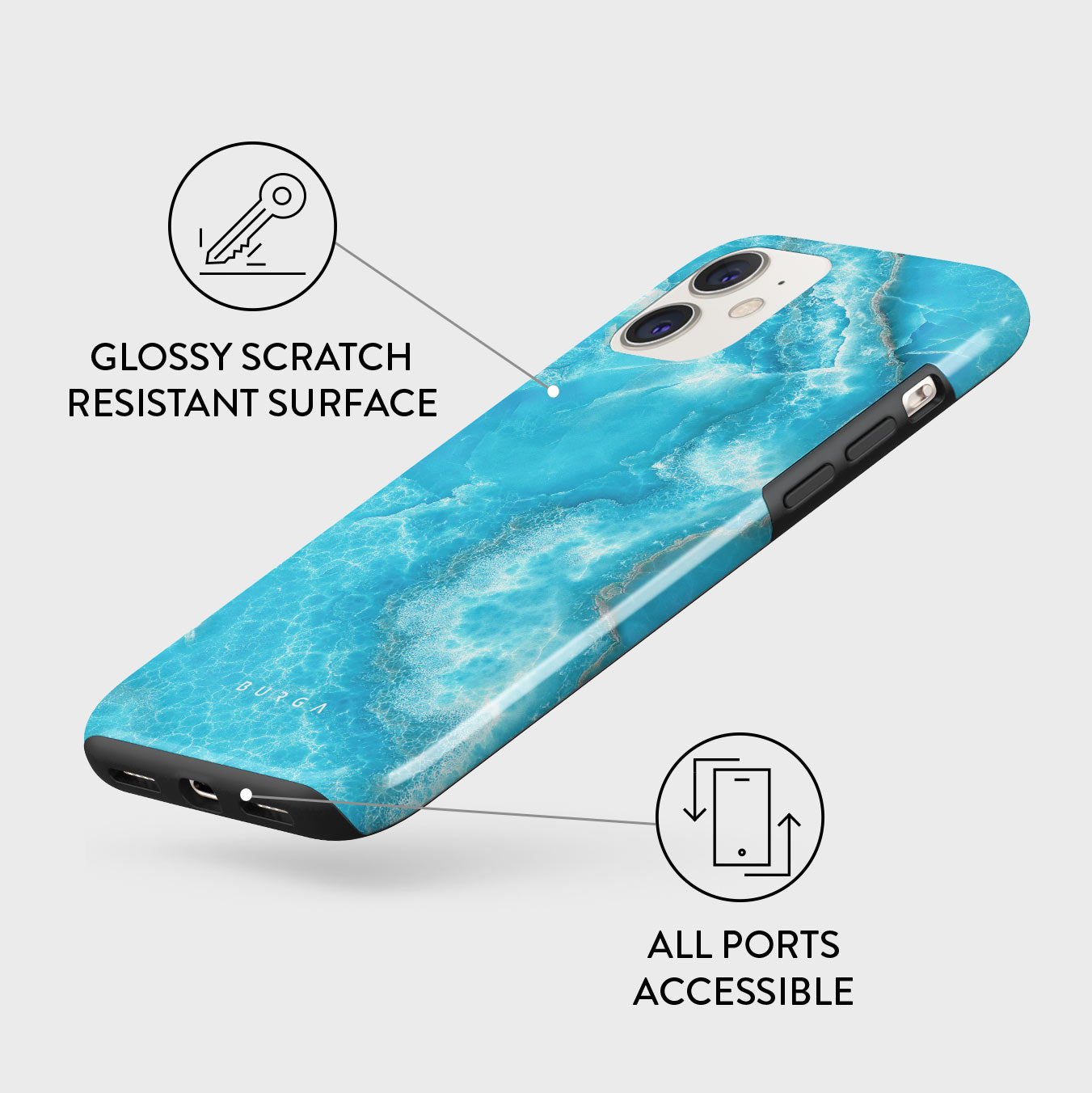 SEA - 　NEIGHBORHOOD x WIND AND SEA　iPhone11pro Tahiti iPhone Case – World Surf League