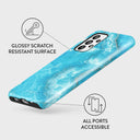 Ocean Waves - Blue Samsung Galaxy A53 Case 3