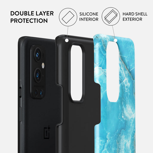 Ocean Waves - Blue OnePlus 9 Pro Case 2