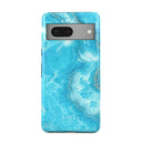 Ocean Waves - Blue Google Pixel 7a Case 1