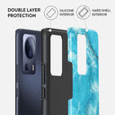 Ocean Waves - Blue Xiaomi 13 Lite Case 2