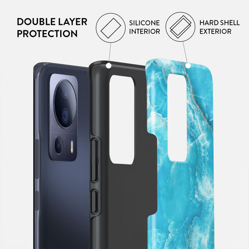 Ocean Waves - Blue Xiaomi 13 Lite Case 2