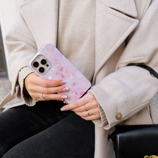 Golden Coral Pink Samsung Galaxy A71 4G Case BURGA