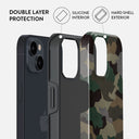 Tropical Green Camo - iPhone 14 Case 6