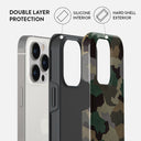 Tropical Green Camo - iPhone 13 Pro Case 6