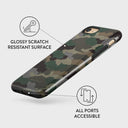 Tropical Green Camo - iPhone SE (2022) Case 7