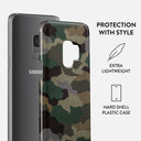 Tropical Green Camo - Samsung Galaxy S9 Case 2