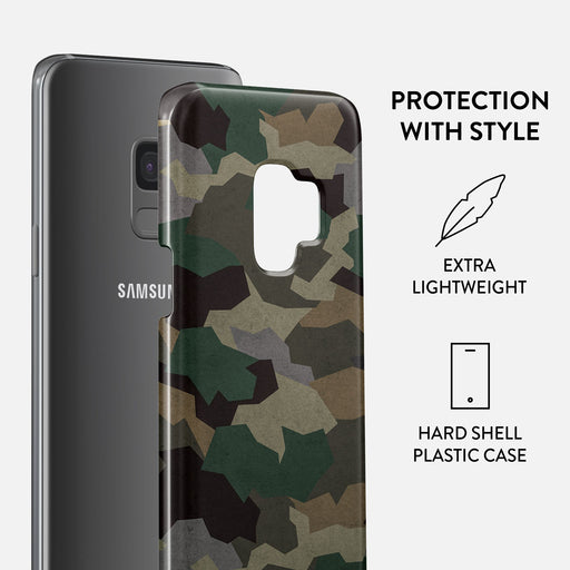 Tropical Green Camo - Samsung Galaxy S9 Case 2